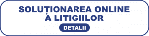 Buton soluționare online a litigiilor detalii